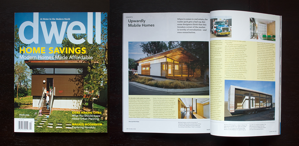 Photos published in Dwell!